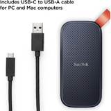 SanDisk 2TB Portable SSD - Up to 800MB/s, USB-C, USB 3.2 Gen 2 - DokanTech #