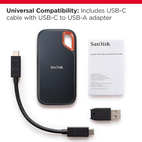 DokanTech_SanDisk Extreme 4TB Portable SSD 1050/1000 MB/s USB 3.2 Gen 2