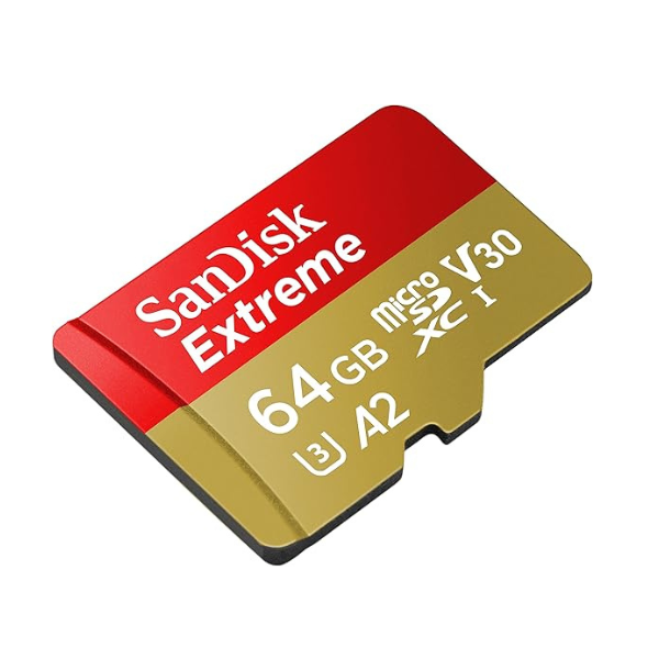 SanDisk Extreme 64GB  SDXC UHS-I  micro Card – Up to 170MB/s Read, 80MB/s Write- DokanTech #