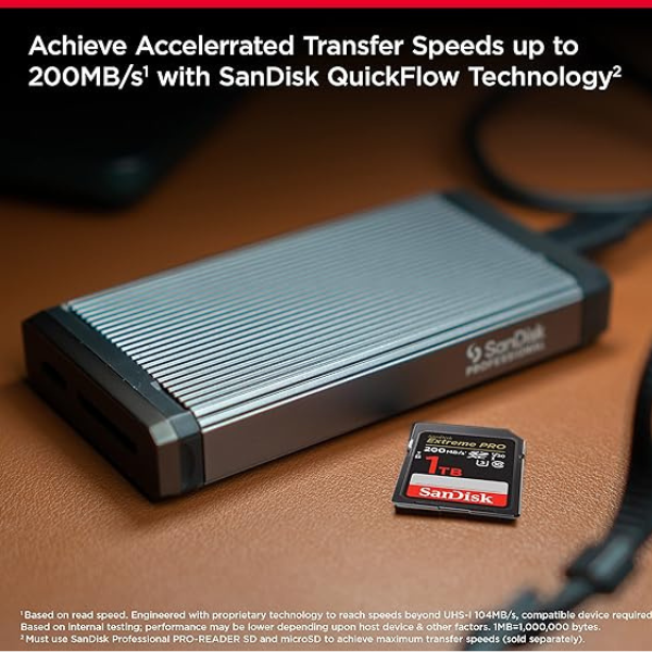 SanDisk Extreme Pro 1TB SD – V30 U3 rating