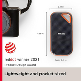 SanDisk Extreme PRO 1TB Portable  SSD – Ultra-Fast NVMe, 2000MB/s Speed- DokanTech #