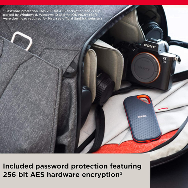 SanDisk Extreme Pro 1TB portable SSD – compact design