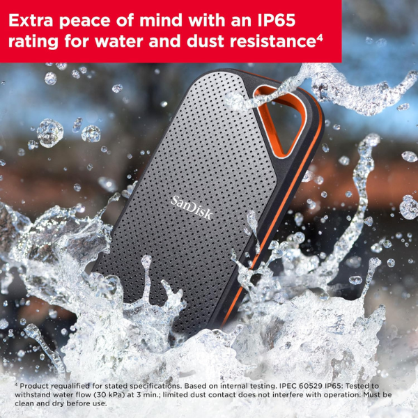 SanDisk Extreme PRO 1TB Portable  SSD – Ultra-Fast NVMe, 2000MB/s Speed- DokanTech #