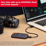 SanDisk Extreme PRO 1TB Portable  SSD – Ultra-Fast NVMe, 2000MB/s Speed- DokanTech #