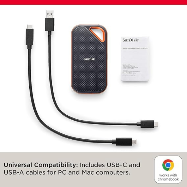 SanDisk Extreme PRO 1TB Portable  SSD – Ultra-Fast NVMe, 2000MB/s Speed- DokanTech #