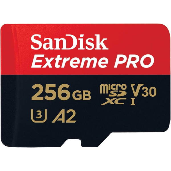 SanDisk Extreme Pro microSD UHS I Card 256GB, 200MBs Read, 140MBs Write-SDSQXCD-256G-GN6MA - Dokkantech