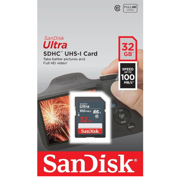 DokanTech_SanDisk Ultra 32GB 100MB/s - SD