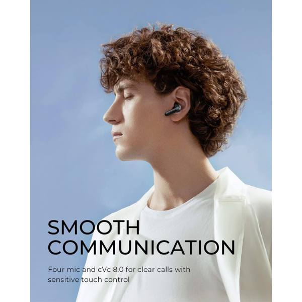 SoundPEATS Air3 Wireless Earbuds Mini Bluetooth V5.2 with Qualcomm QCC3040 - DokanTech #