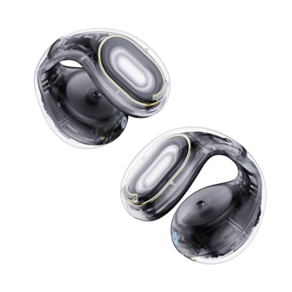 Anker Soundcore C30i open-ear clip earbuds – front view black