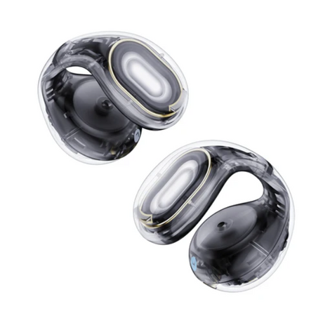 Anker Soundcore C30i open-ear clip earbuds – front view black