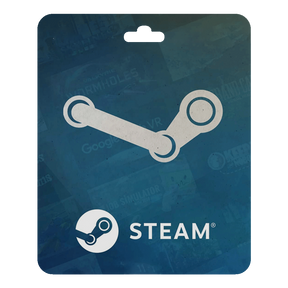 Steam Wallet digital gift card – front view