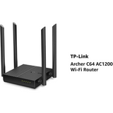 TP-LINK Archer C64, AC1200 Wireless MU-MIMO WiFi Router - DokanTech #