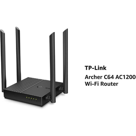 TP-Link Archer C64 router – antennas detail