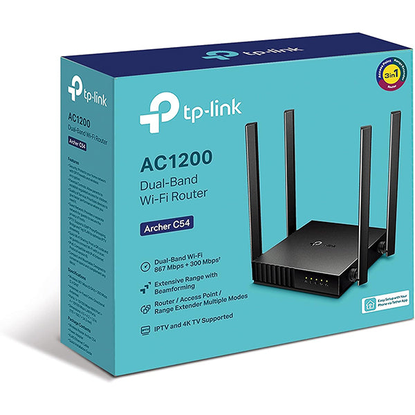 TP-LINK Archer C54 Wireless Router Dual-Band AC1200 - DokanTech #