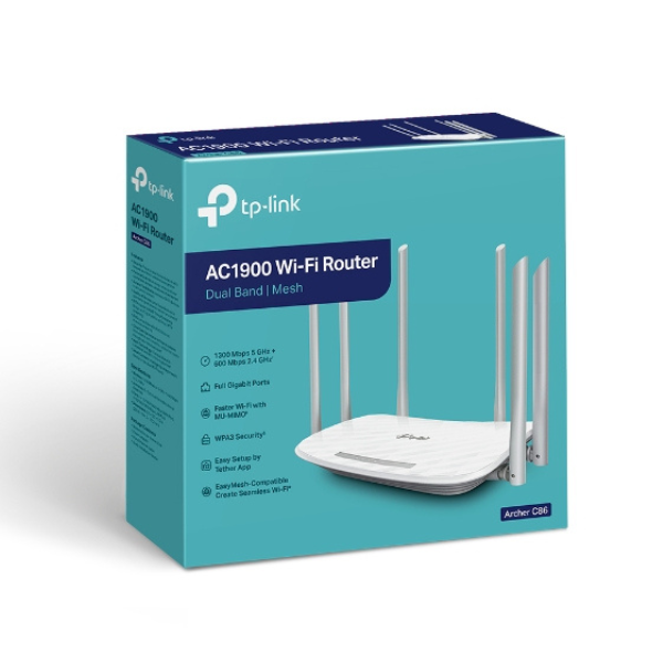 TP-Link Archer C86 AC1900 Dual Band WiFi Router- Dokkantech