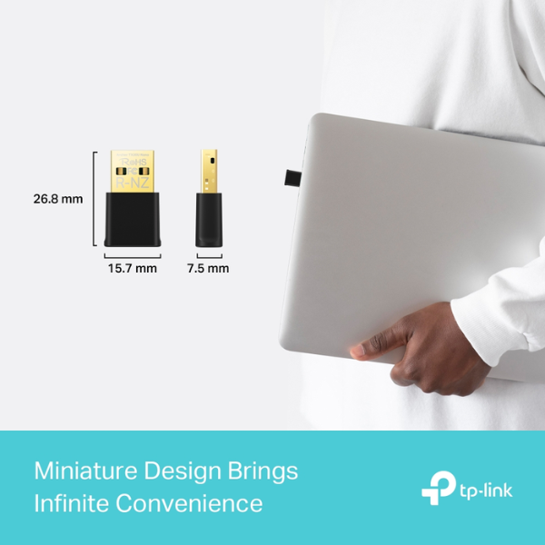 TP-Link Archer TX20U Nano AX1800 Nano Wi-Fi 6 Wireless USB Adapter - Dokkantech