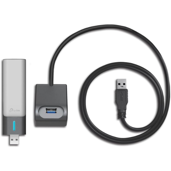 TP-Link TX50UH – in use with laptop
