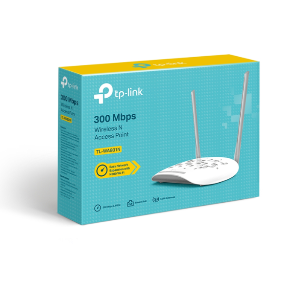 TP-Link TL-WA801N 300Mbps Wireless N Access Point Version 6.0 - Dokkantech