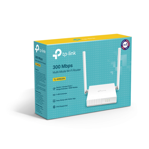 TP-Link TL-WR820N 300 Mbps Multi-Mode Wi-Fi Router Version 2.0 - Dokkantech