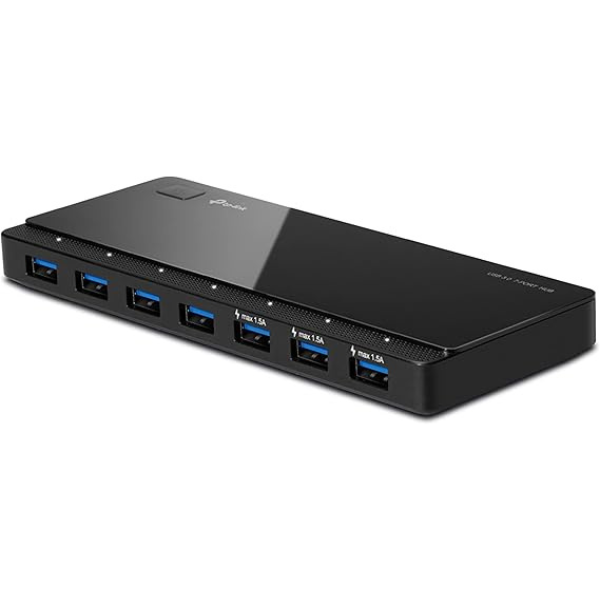 TP-Link UH700 7-port USB 3.0 hub – front view