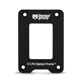 Thermal Grizzly Intel LGA1851 V1 CPU contact frame – front view