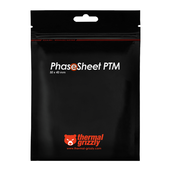 Thermal Grizzly PhaseSheet PTM 50x40 Thermal Pad - Dokkantech