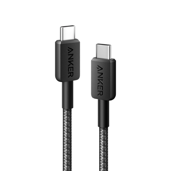 انكر 322 كابل USB-C إلى USB-C 60 واط 90 سم - A81F5P11 