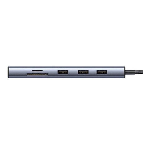 Ugreen10in1USB-CMultifunctionAdapter4k-GraySide-DokkanTech