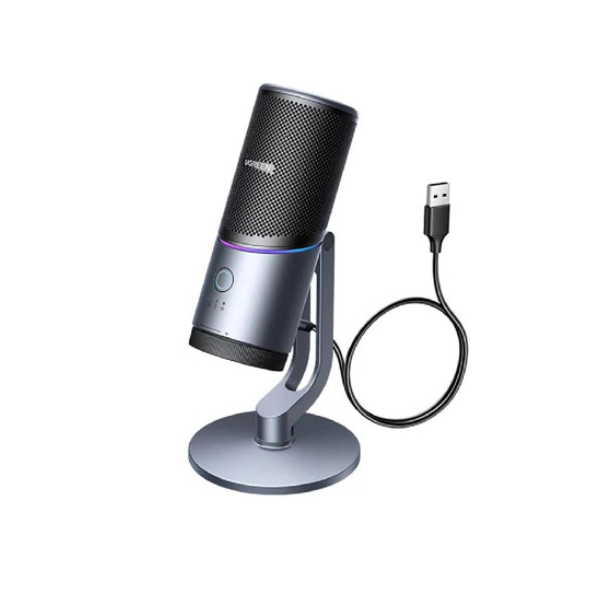 UgreenCM769GamingUSBMicrophoneWithRGBLights_Grey-dokantech