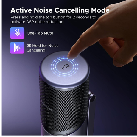 UgreenCM769GamingUSBMicrophoneWithRGBLights_Grey-dokantech