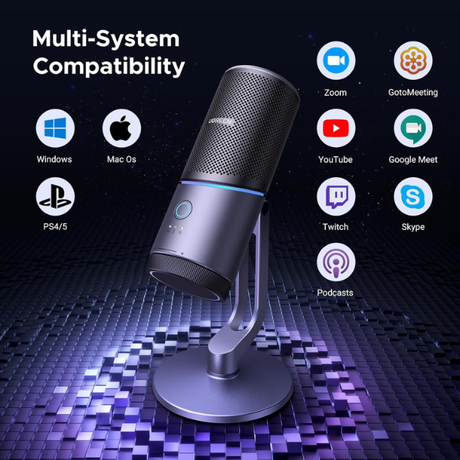 UgreenCM769GamingUSBMicrophoneWithRGBLights_Grey-dokantech