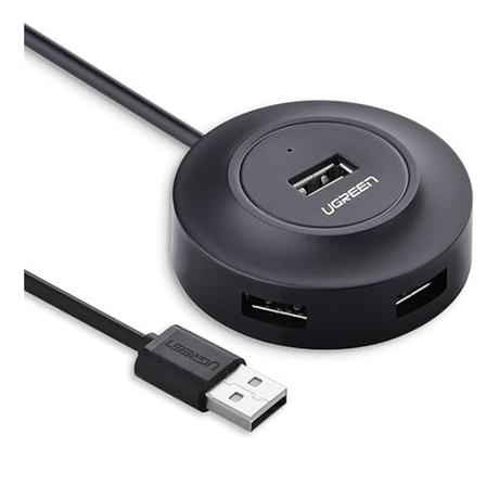 UgreenCR106USB2.0HUB4Ports1m-Black-dokantech#