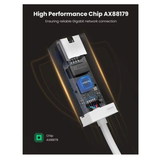 UgreenCR111USBtoLANRJ453.0GigabitEthernetAdapter-White-Internal Adapter Technology Overview-dokantech