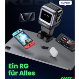 Ugreen Nexode RG 65W 3-Port Robot Gan Fast Charger - Black - DokanTech #