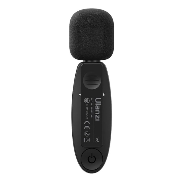 Ulanzi V6 3-in-1 Wireless Lavalier Microphone for iPhone, Android & Cameras#Dokkantech