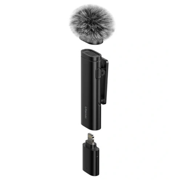 Ulanzi WM-10 Wireless Clip-on Microphone for Smartphone or Tablet-Lightning#Dokkantech