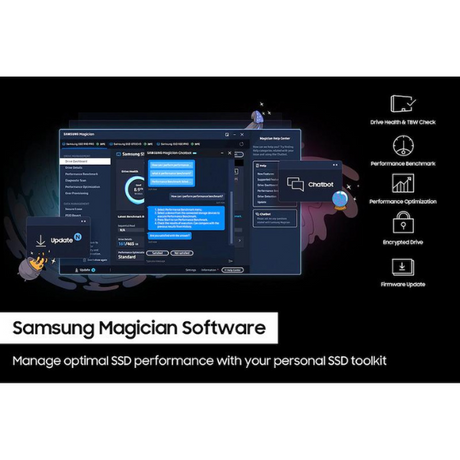Samsung 990 Pro PCIe4.0 NVME M.2 SSD 7450-6900MB/s- 1TB - DokanTech #
