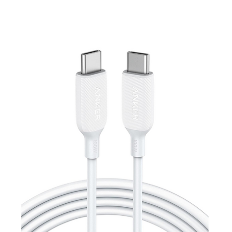 Anker 543 USB-C to USB-C 100W braided cable 1.8M – front view