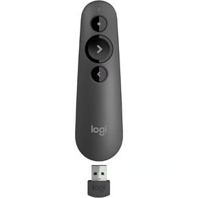 Logitech R500s wireless presentation laser remote – front view