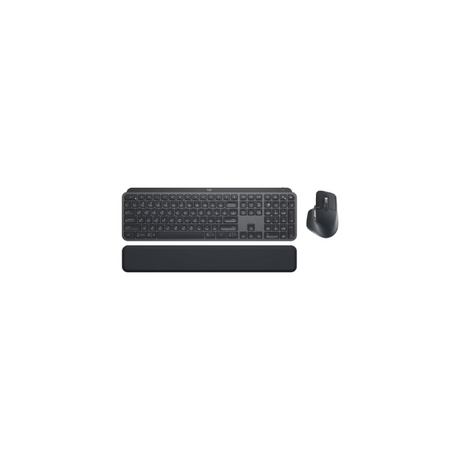 Logitech MX Keys Combo for Business | Gen 2, MX Keys MX Master 3s Palm Rest Logi Bolt Quiet Clicks (English only) - DokanTech #