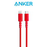 أنكر باور لاين سيليكت+ كابل USB-C إلى لايتنينج 3 قدم/0.9 متر A8617 