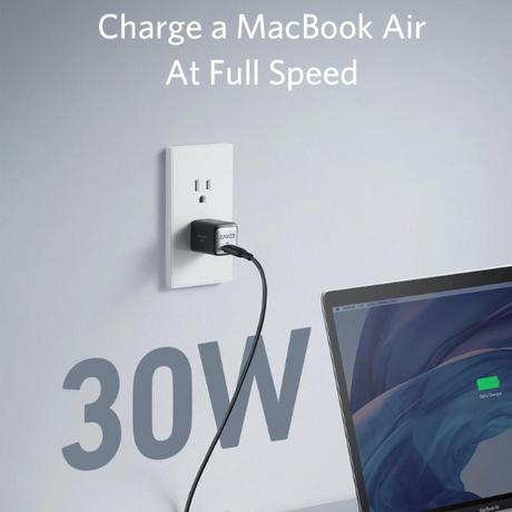 Anker 711 Nano II 30W – USB-C port detail