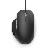 Microsoft Ergonomic Wired Mouse Comfortable Design & Thumb Rest Black