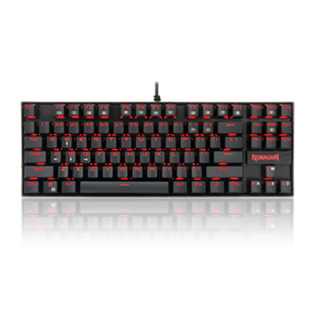 Redragon Kumara K552 RGB mechanical gaming keyboard Red switch – front view