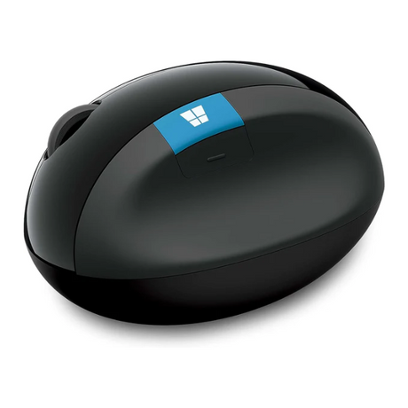 Microsoft Sculpt ergonomic wireless mouse – front view