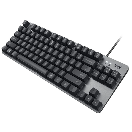 Logitech K835 TKL mechanical keyboard Blue switch – front view