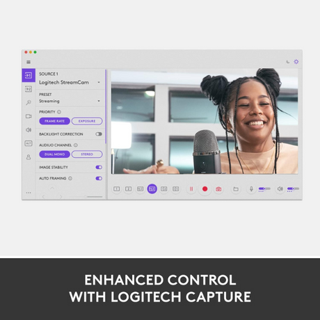 Logitech StreamCam - Full HD 1080p Streaming Webcam - DokanTech #