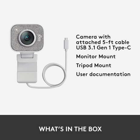 Logitech StreamCam - Full HD 1080p Streaming Webcam - DokanTech #