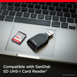 Sandisk Ultra SDXC 256GB Memory Card 150MB/s, C10, U1, Full HD