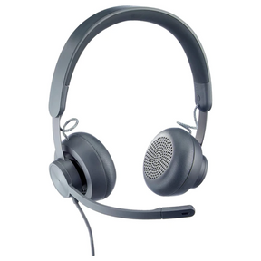 Logitech Zone Wired USB headset for UC – front view